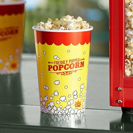 CARNIVAL KING 46 oz. Popcorn Cup, 500PK 760VB46